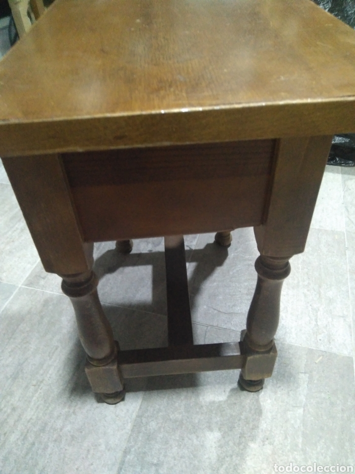 Antig&uuml;edades: Mesilla antigua de la mesa - Foto 11