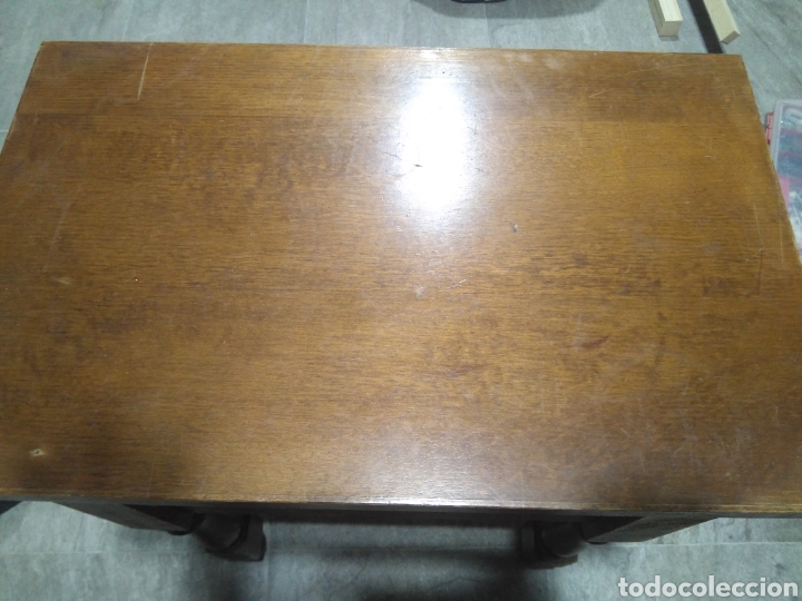 Antig&uuml;edades: Mesilla antigua de la mesa - Foto 13