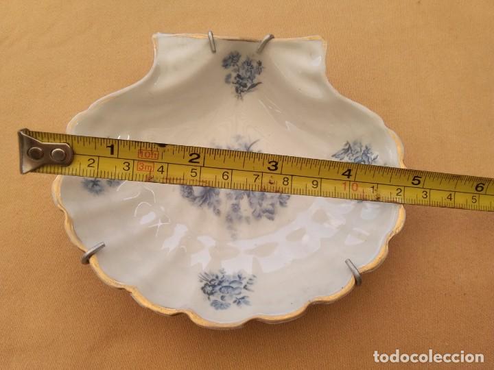 Antig&uuml;edades: CONCHA de porcelana limonges - Foto 7