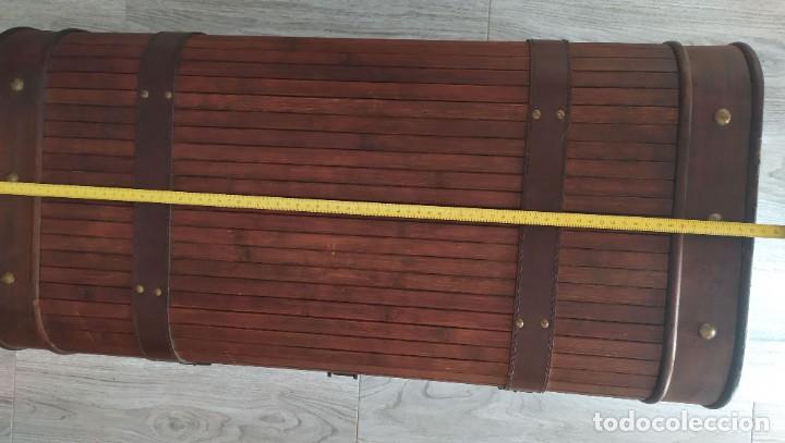 Antig&uuml;edades: Baul Cofre 76 cm largo - Foto 1