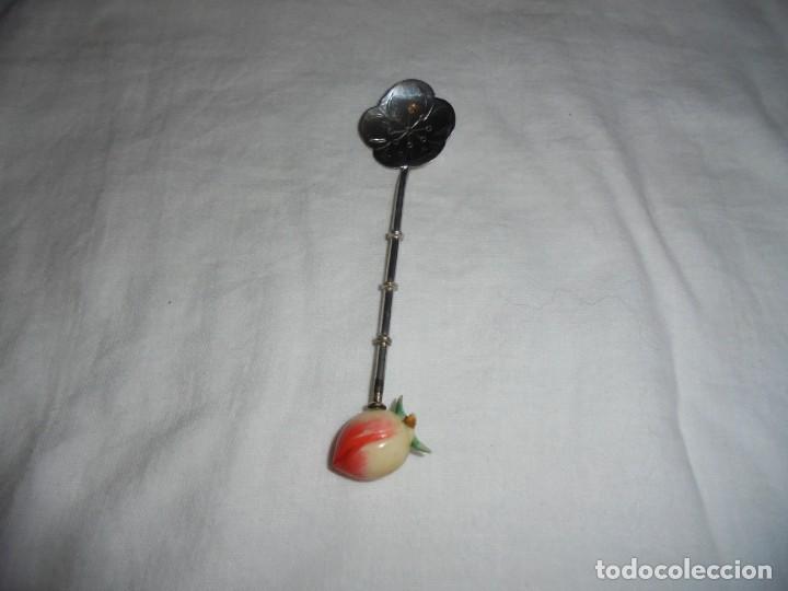 Antig&uuml;edades: CUCHARILLA DE PLATA CU&Ntilde;ADA STERLING 950 - Foto 1