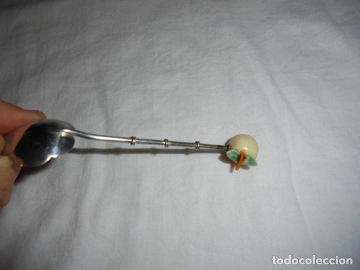 Antig&uuml;edades: CUCHARILLA DE PLATA CU&Ntilde;ADA STERLING 950 - Foto 3
