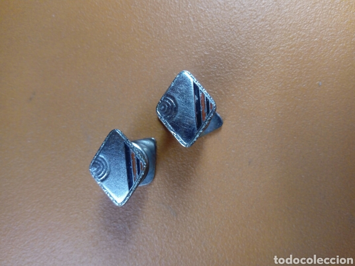 Antig&uuml;edades: Gemelos de camisa Art Deco - Foto 1