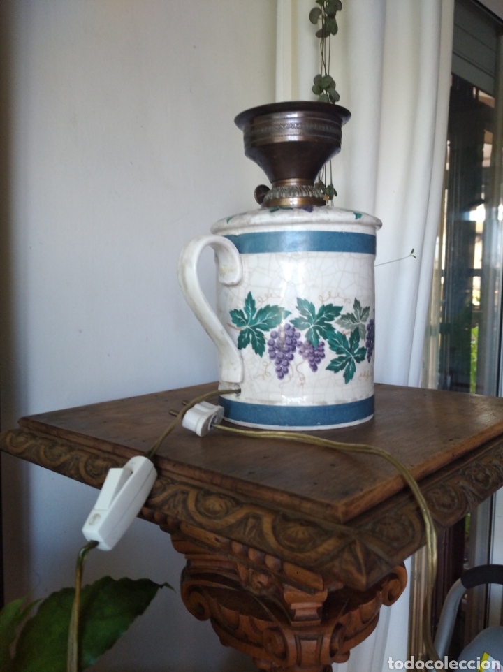 Antig&uuml;edades: L&aacute;mpara antigua - Foto 2