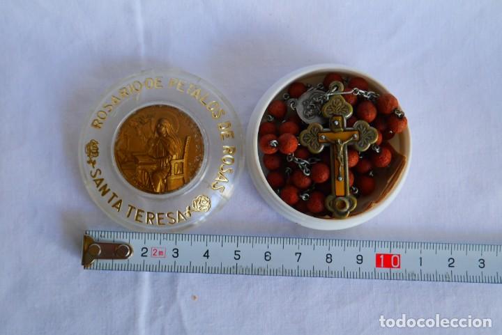 Antig&uuml;edades: 13 rosarios en caja o estuche - Foto 16