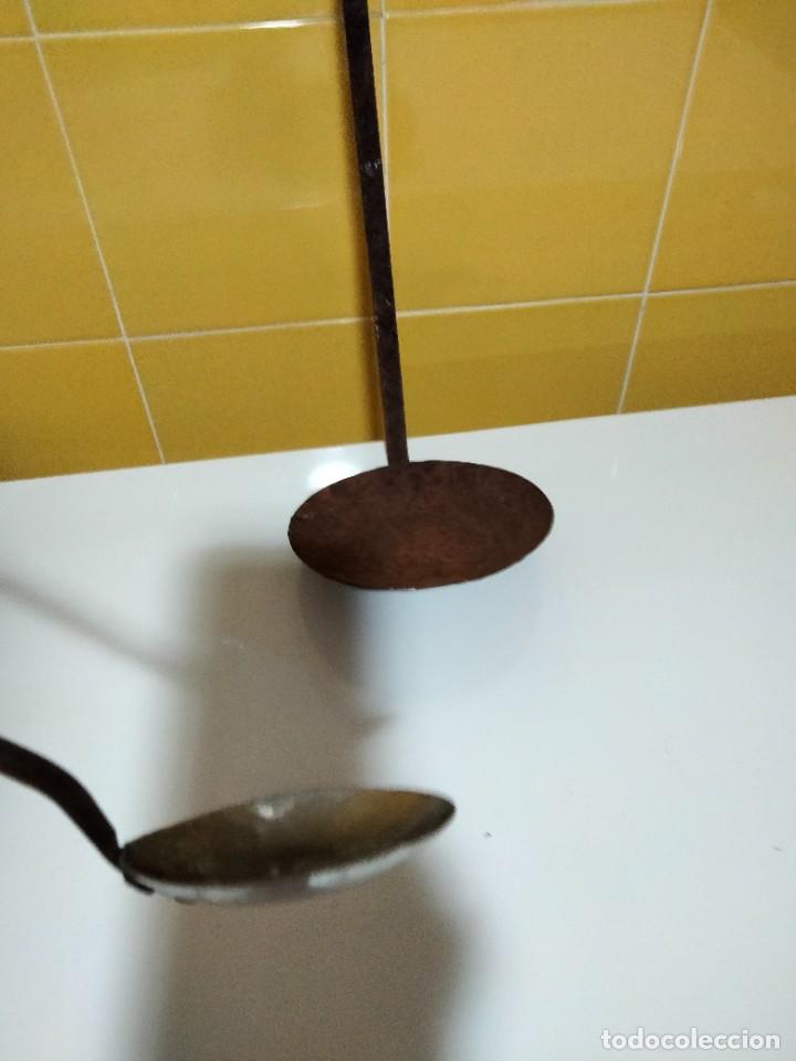 Antig&uuml;edades: ANTIGUAS CUCHARAS DE METAL - Foto 8