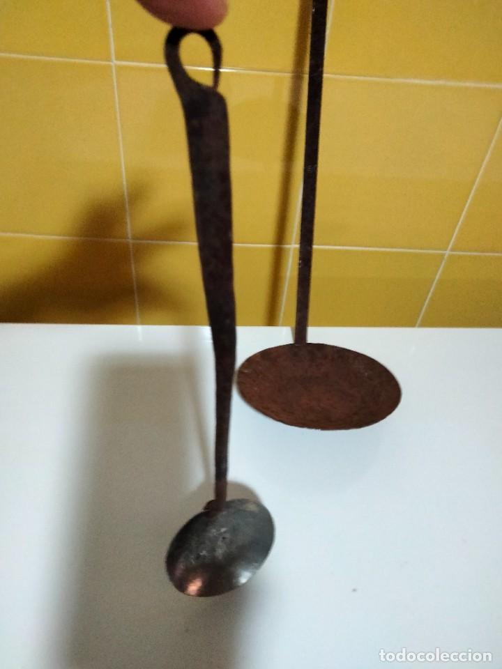 Antig&uuml;edades: ANTIGUAS CUCHARAS DE METAL - Foto 9