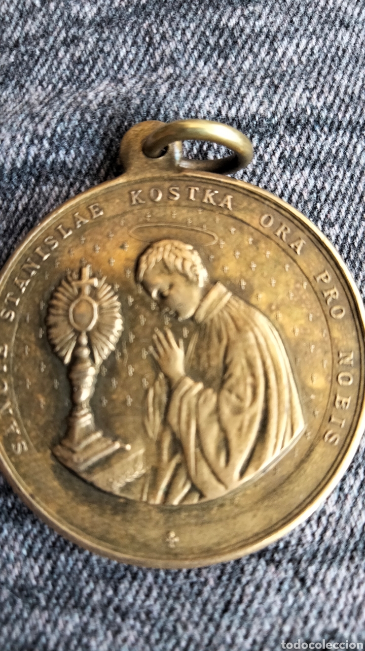 Antig&uuml;edades: MEDALLA RELIGIOSA BRONCE - Foto 1