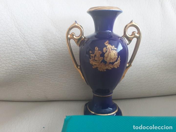 Antig&uuml;edades: Jarron peque&ntilde;o limoges - Foto 2
