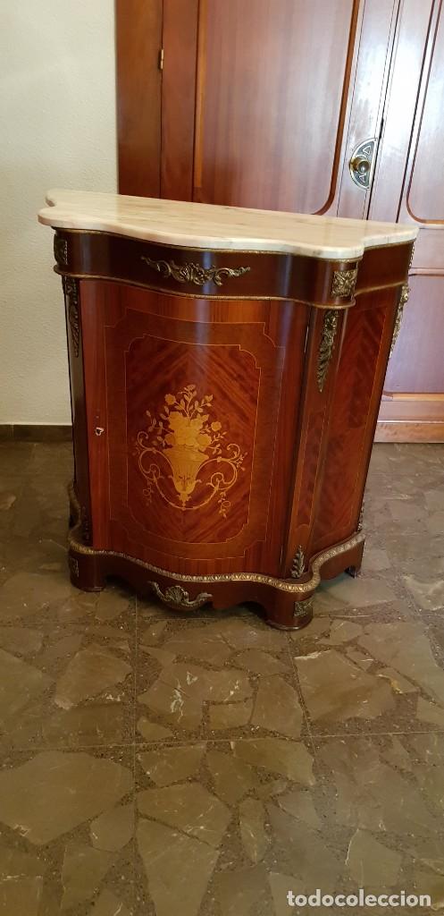 Antig&uuml;edades: MUEBLE APARADOR CURVO - Foto 4