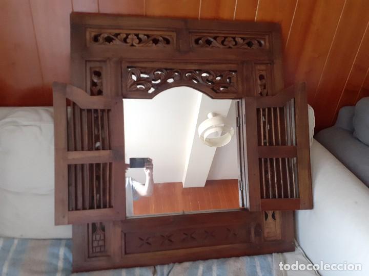 Antig&uuml;edades: Espejo con puertas - Foto 1