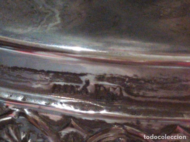 Antig&uuml;edades: CENTRO PLATEADO DE CISNES PARA COMEDOR. SOPERA UTIL. - Foto 9
