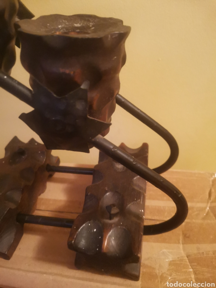 Antig&uuml;edades: Candelabro r&uacute;stico - Foto 4