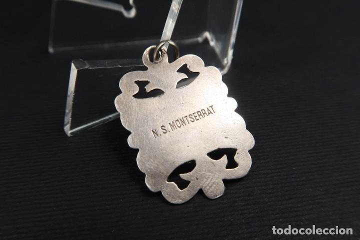 Antig&uuml;edades: Antigua Medalla Religiosa de Plata - Foto 5