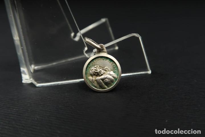 Antig&uuml;edades: Antigua Medalla Religiosa de Plata - Foto 1