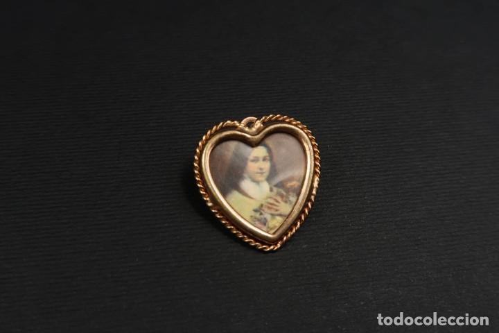 Antig&uuml;edades: Antiguo Broche Religioso - Foto 2