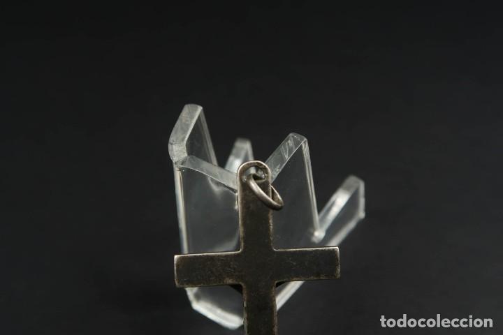 Antig&uuml;edades: Antiguo Crucifijo de Plata - Foto 7