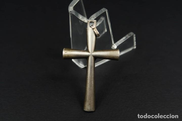 Antig&uuml;edades: Antiguo Crucifijo de Plata - Foto 5