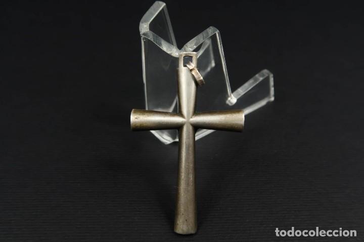 Antig&uuml;edades: Antiguo Crucifijo de Plata - Foto 7