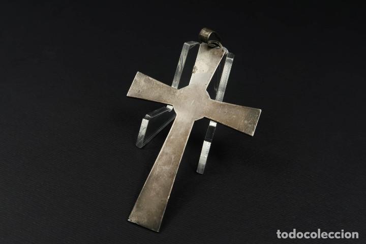 Antig&uuml;edades: Antiguo Crucifijo de Plata - Foto 10
