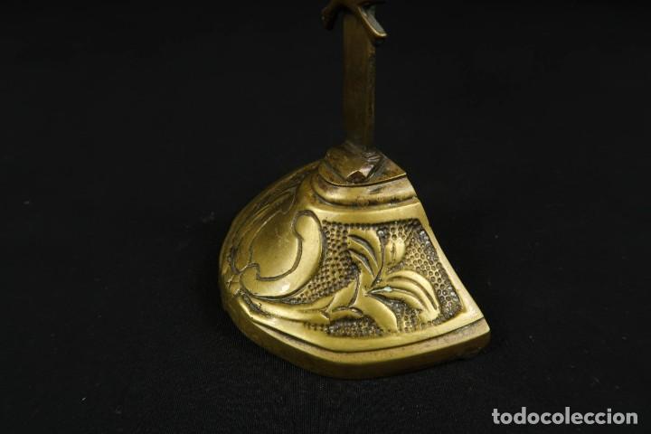 Antig&uuml;edades: Antiguo Crucifijo de Bronce - Foto 9