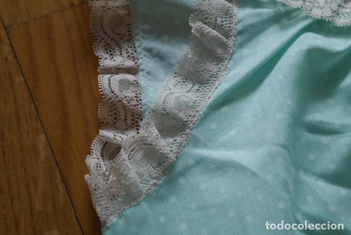 Antig&uuml;edades: Camis&oacute;n tela verde con encajes - Foto 13