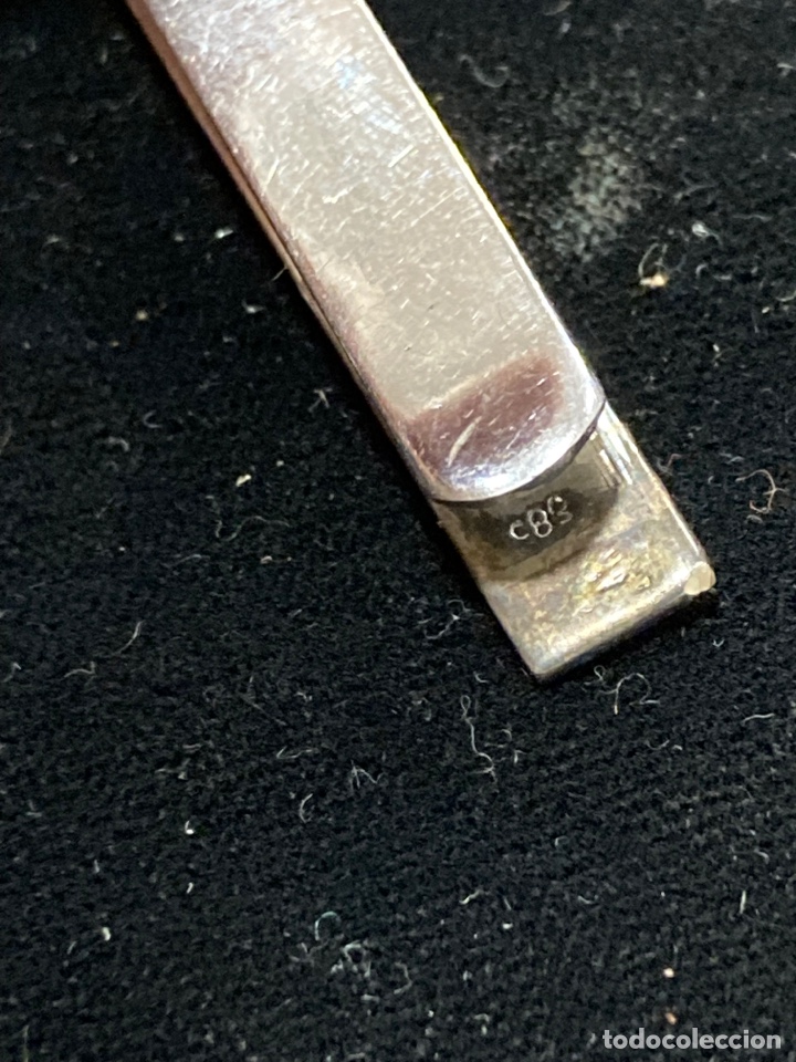 Antig&uuml;edades: Bonito pisa corbatas en plata - Foto 4