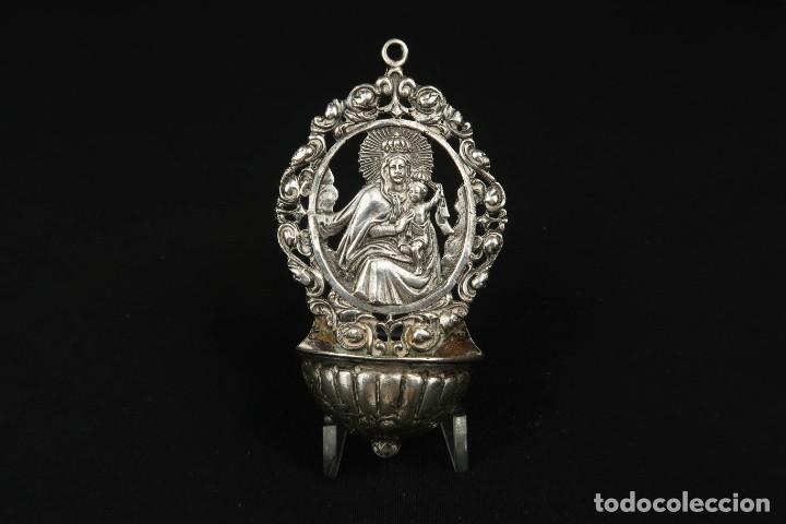 Antig&uuml;edades: Antigua Benditera de Plata - Foto 1
