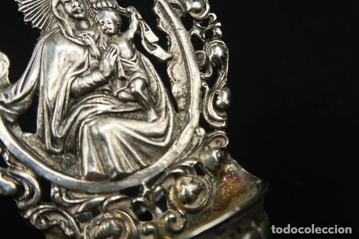 Antig&uuml;edades: Antigua Benditera de Plata - Foto 7