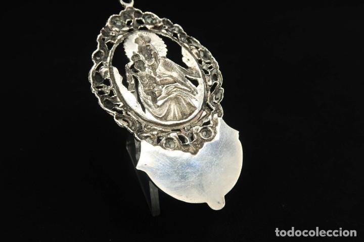 Antig&uuml;edades: Antigua Benditera de Plata - Foto 12