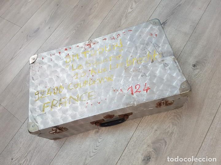 maletín aluminio -plateado- - Compra venta en todocoleccion