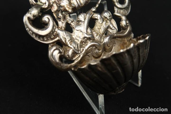 Antig&uuml;edades: Antigua Benditera de Plata - Foto 9