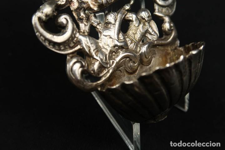 Antig&uuml;edades: Antigua Benditera de Plata - Foto 10