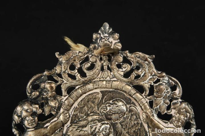 Antig&uuml;edades: Antigua Benditera de Plata - Foto 7