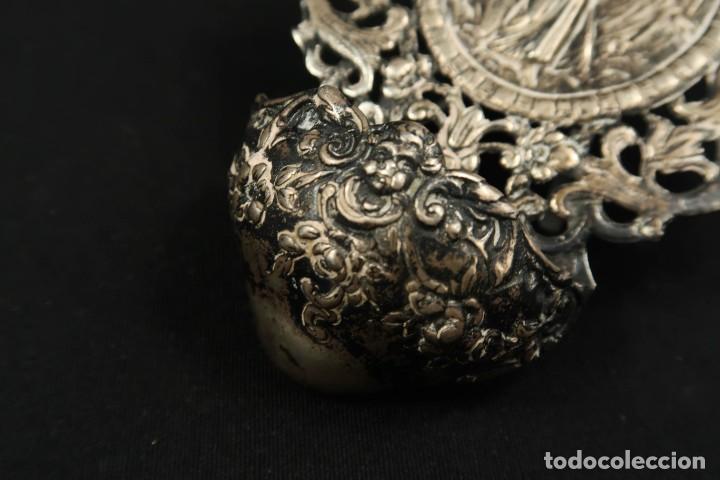 Antig&uuml;edades: Antigua Benditera de Plata - Foto 12