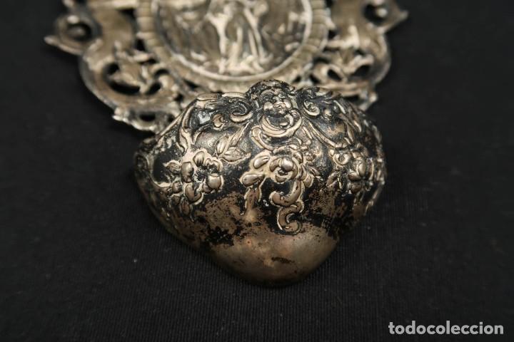 Antig&uuml;edades: Antigua Benditera de Plata - Foto 13