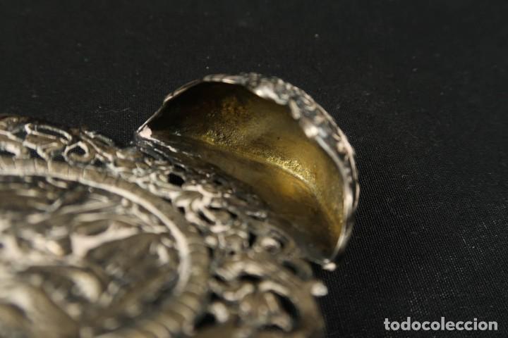 Antig&uuml;edades: Antigua Benditera de Plata - Foto 14
