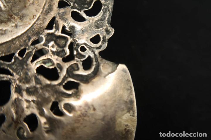 Antig&uuml;edades: Antigua Benditera de Plata - Foto 17