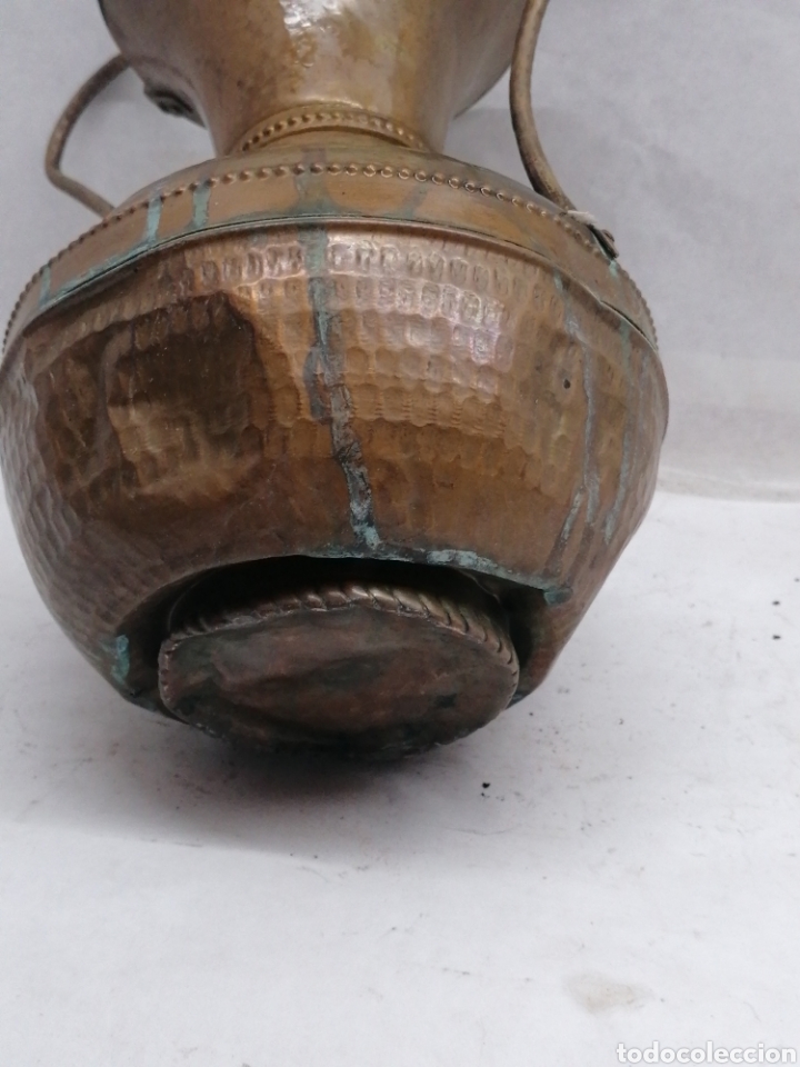 Antig&uuml;edades: Jarr&oacute;n de lat&oacute;n - Foto 4