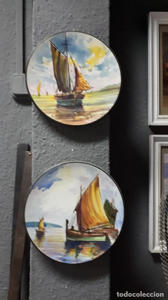 Antig&uuml;edades: Platos de ceramica - Foto 1