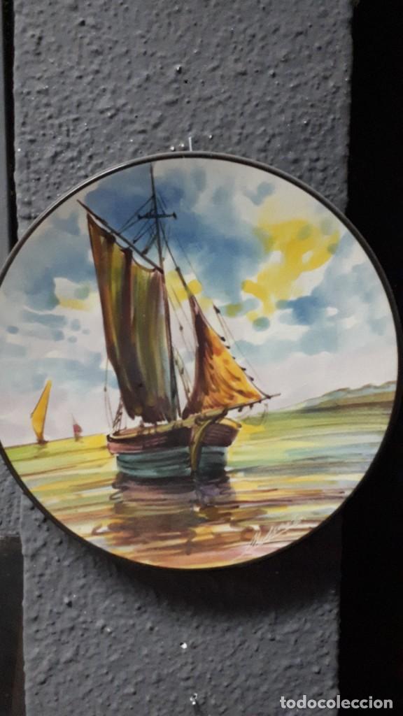 Antig&uuml;edades: Platos de ceramica - Foto 2