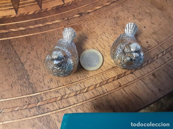 Antig&uuml;edades: Salero y pimentero plata - Foto 4