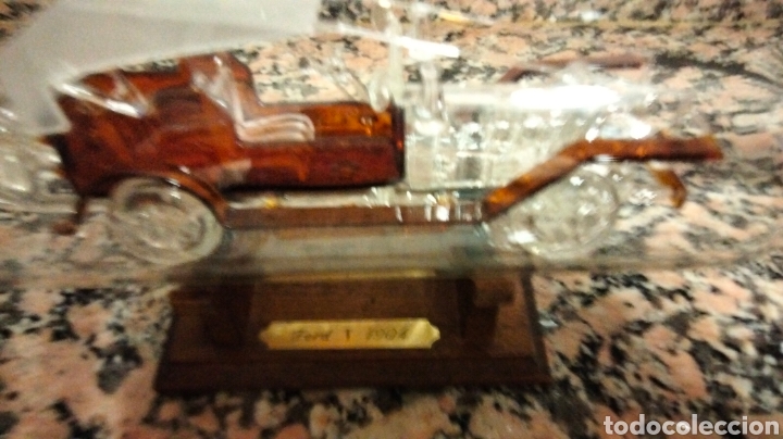 Antig&uuml;edades: BOTELLA CON COCHE DE EPOCA - Foto 3
