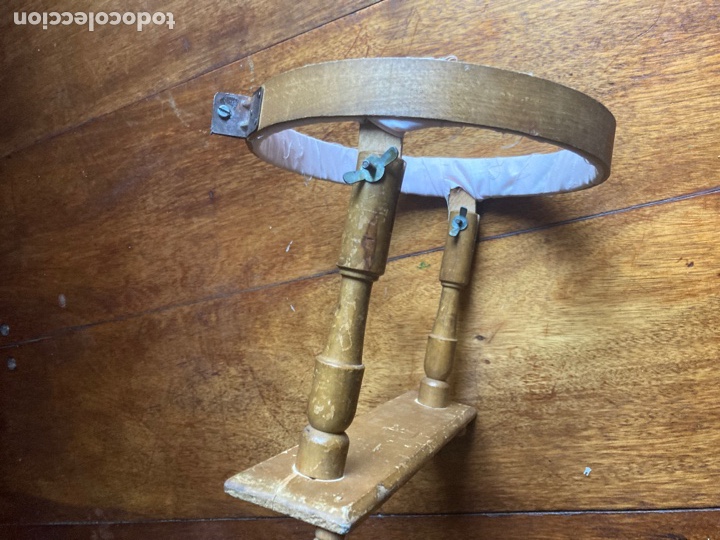 Antig&uuml;edades: Bastidor madera para bordar - Foto 3