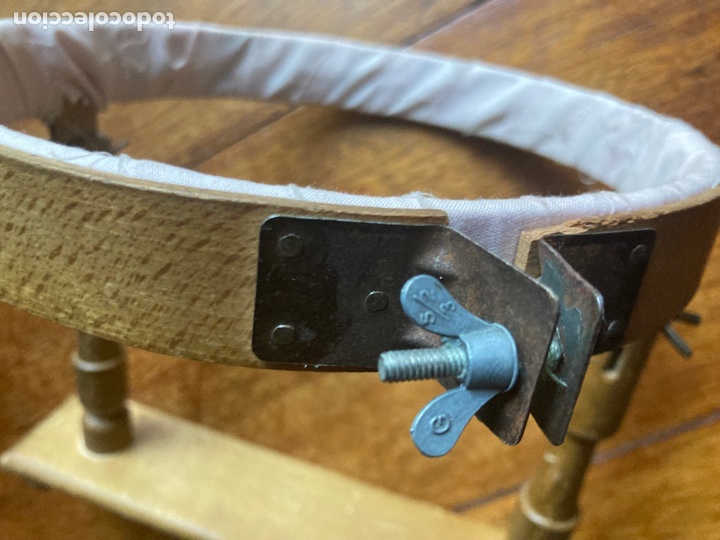 Antig&uuml;edades: Bastidor madera para bordar - Foto 4