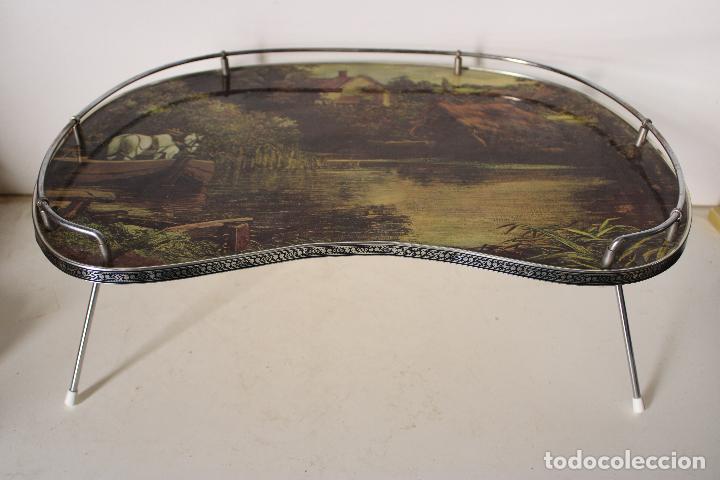 Antig&uuml;edades: vintage bandeja de cama retro - Foto 1