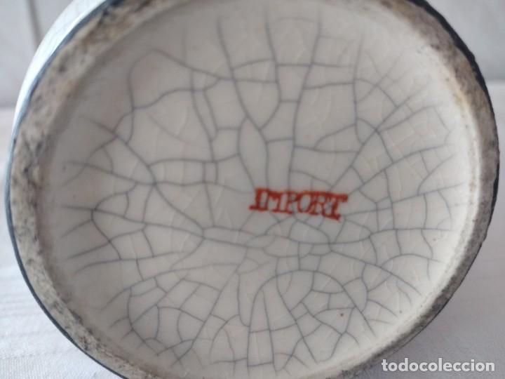 Antigüedades: Bonito jarrón de porcelana craquelada satsuma - Foto 7 - 284288228