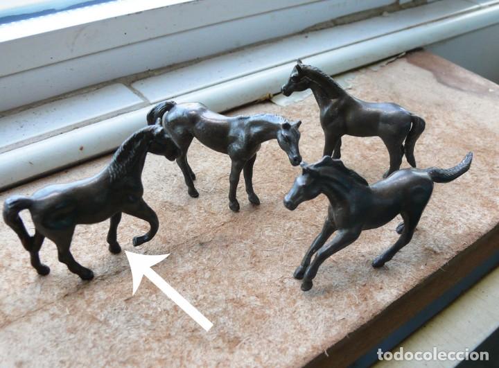 Antigüedades: escultura en miniatura.bronce.caballo. n 3 - Foto 6 - 284290988