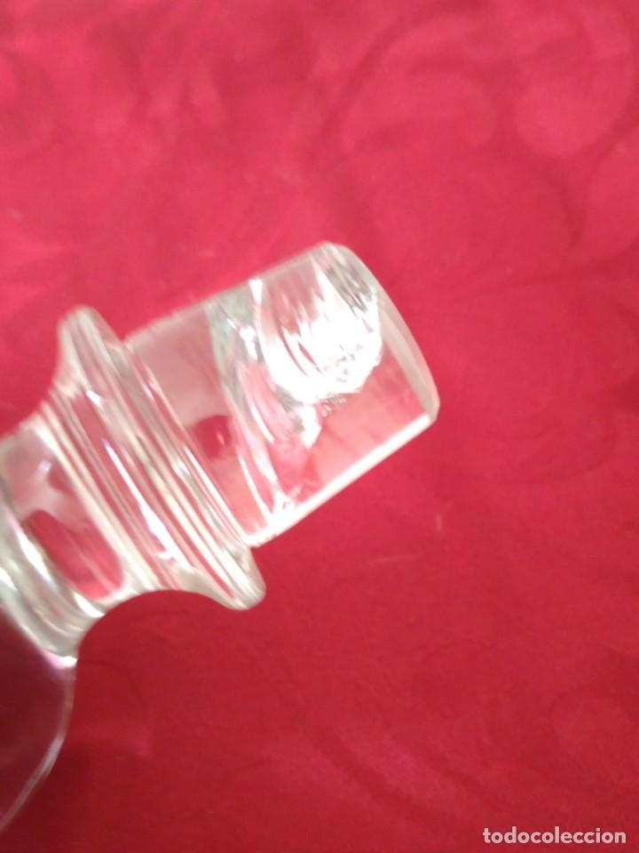 Antig&uuml;edades: Bonito tap&oacute;n de cristal. - Foto 5