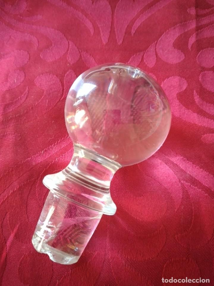 Antig&uuml;edades: Bonito tap&oacute;n de cristal. - Foto 2